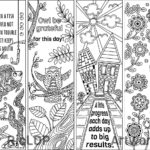 8 Coloring Bookmarks With Quotes Coloring Bookmarks Book Markers
