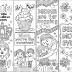 8 Mother S Day Coloring Bookmarks Mothers Day Coloring Pages