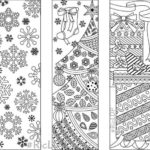 9 Christmas Coloring Bookmarks 6 Designs With By RicLDPArtworks