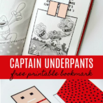 A Captain Underpants Printable Bookmark Free Printable Bookmarks