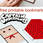 A Captain Underpants Printable Bookmark Tonya Staab Captain