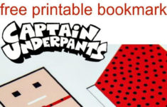 A Captain Underpants Printable Bookmark Tonya Staab Captain