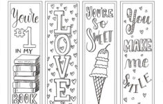 A Glimpse Inside Fun FREE Valentine s Day Bookmarks Coloring