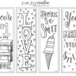 A Glimpse Inside Fun FREE Valentine S Day Bookmarks Coloring