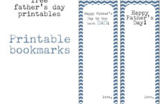 A Little Delightful printable Father s Day Bookmarks Cards