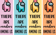 Among Us Bookmarks Printable Among Us 3d Models To Print Yeggi Page 2