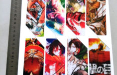 Anime Bookmarks Printable For Free 8pcsset Pvc Anime Bookmarks