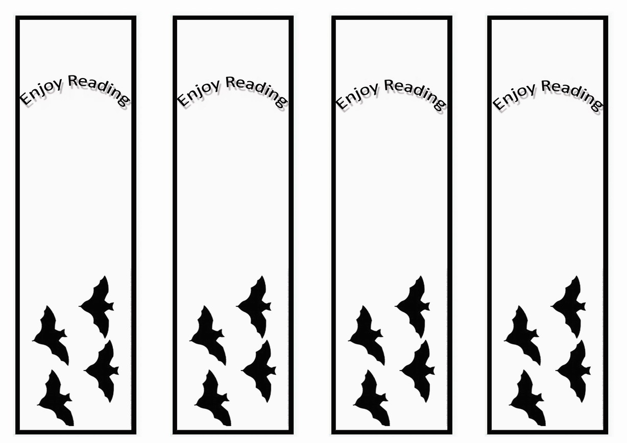 Batman Bookmarks Birthday Printable