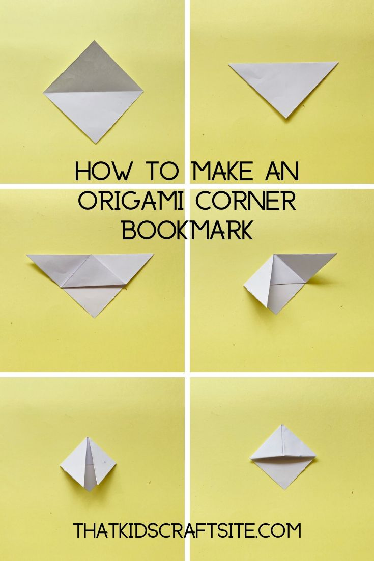 Bear Origami Bookmark With Free Patterns That Kids Craft Site