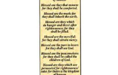 Beatitudes Bookmark