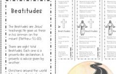 Beatitudes Bookmarks Beatitudes Bookmark Printing Bookmarks