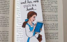 Belle Bookmark Beauty And The Beast Disney Illustrated