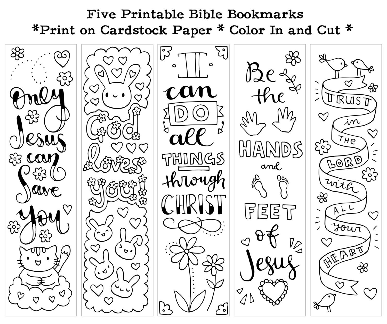Best Free Printable Bible Bookmarks Templates Stone Website