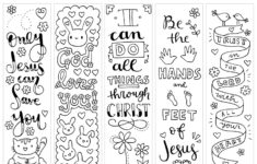 Best Free Printable Bible Bookmarks Templates Stone Website
