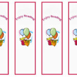 Birthday Bookmarks Birthday Printable