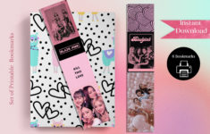 Blackpink Printable Bookmarks Prints DIGITAL DOWNLOAD Kpop Etsy Singapore