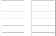 Blank Bookmark Template 135 Free PSD AI EPS Word PDF Format