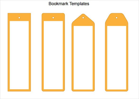 Blank Bookmark Template 135 Free PSD AI EPS Word PDF Format 