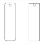 Blank Funeral Bookmark Template Funeral Program Template