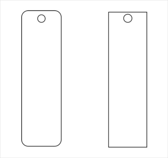 Blank Funeral Bookmark Template Funeral Program Template