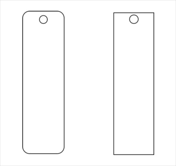 Blank Funeral Bookmark Template Funeral Program Template Bookmark ...