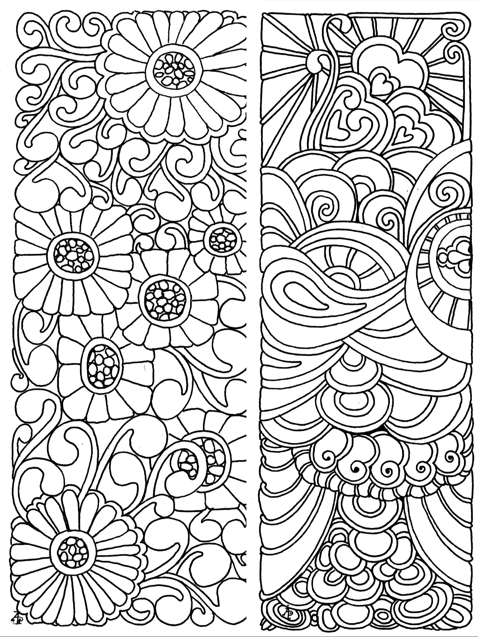 Bookmark Coloring Pages Printable At GetDrawings Free Download