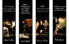 Bookmarks Bookmarks Bookmarks Printable Twilight