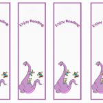 Bookmarks Dinosaur Stickers Dinosaur Printables Themed Stickers
