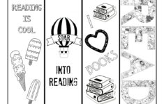 Bookmarks Template Learning Printable