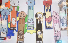 BT21 DIY Bookmark ARMY s Amino