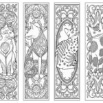 Cat Bookmarks Coloring Bookmarks Coloring Bookmarks Free Coloring Pages