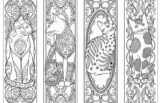 Cat Bookmarks Coloring Bookmarks Coloring Bookmarks Free Coloring Pages