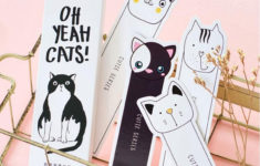 Cat Bookmarks Cute Bookmarks Creative Bookmarks Paper Bookmarks
