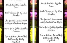 Check Out My Free Bookmark With Some Great Nonfiction Reads For Teens