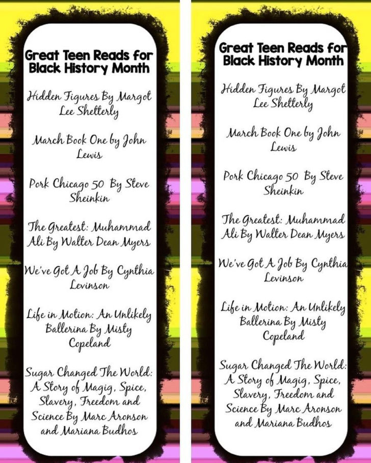 FREE Printable Black History Bookmarks