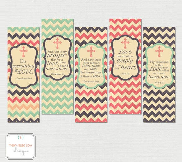 Christian Bookmark Template 33 Free PSD AI Vector EPS Format 