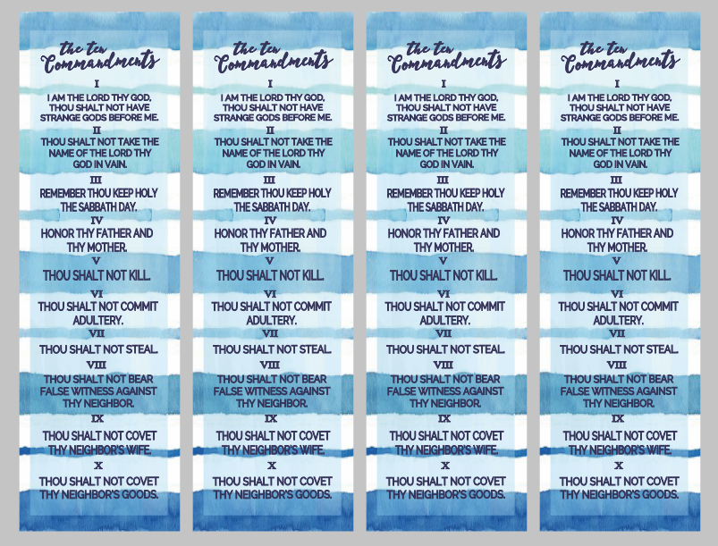 10-commandments-bookmark-printable-printable-bookmarks