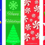CJO Photo Printable Bookmarks Christmas