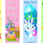 CJO Photo Printable Bookmarks Easter