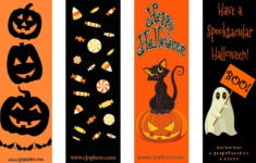 CJO Photo Printable Bookmarks Halloween