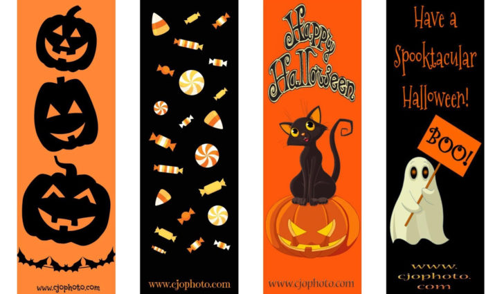FREE Printable Halloween Bookmarks