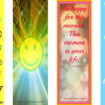 CJO Photo Printable Bookmarks Happiness