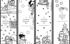 Color Me Gift Bookmarks For Kids Printable Bookmarks Kids Christmas