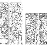 Color Your Own Bookmark Free 101 Printable