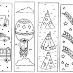 Color Your Own Bookmark Free 101 Printable