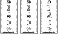 Color Your Own Bookmarks