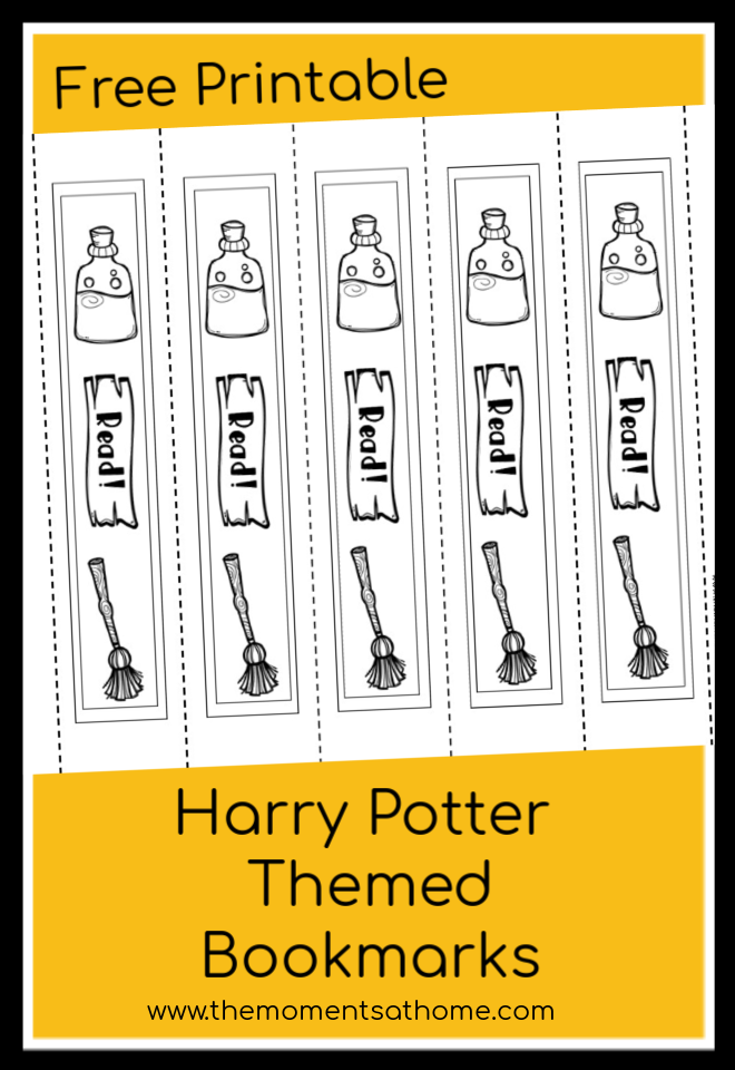 Coloring Harry Potter Bookmarks Printable Casandra Hawk s Coloring Pages