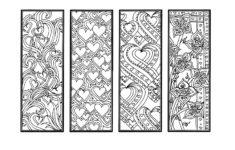 Coloring Printable Bookmarks Pics Super Coloring