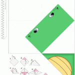 Corner Bookmark Crocodile Free Printable