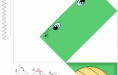 Corner Bookmark Crocodile free Printable